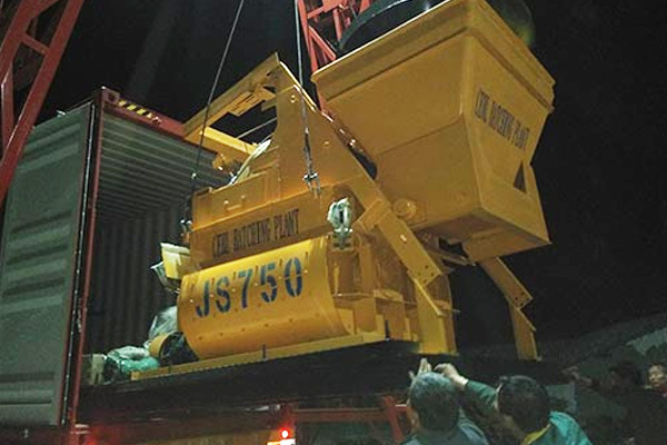 La planta mezcladora de concreto HZS35 se exportó a Filipinas