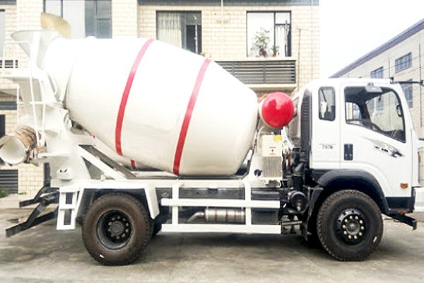 Camión mezclador de hormigón de 9m3 exportado a Nigeria